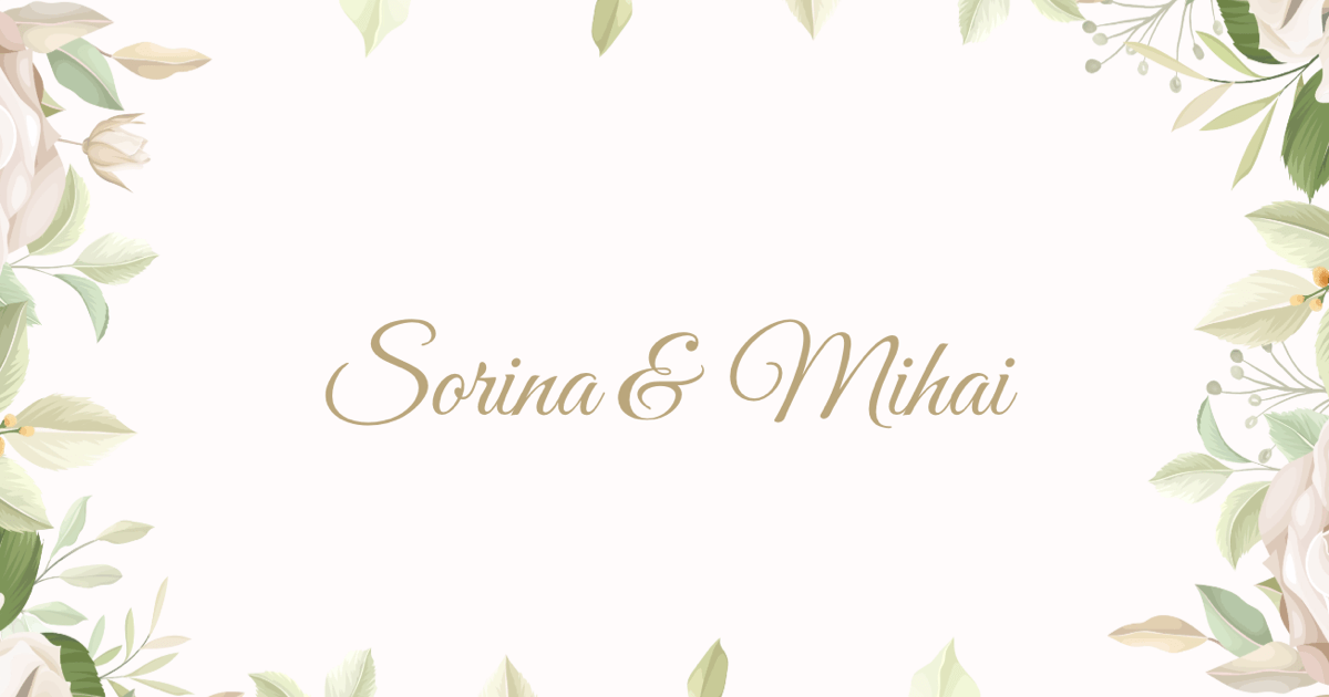 invitatie sorina & mihai
